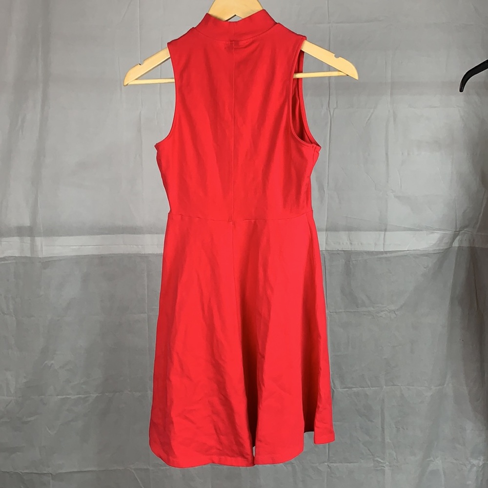 Express Red Body Con Cut out Dress - 298 - Picture 7 of 9
